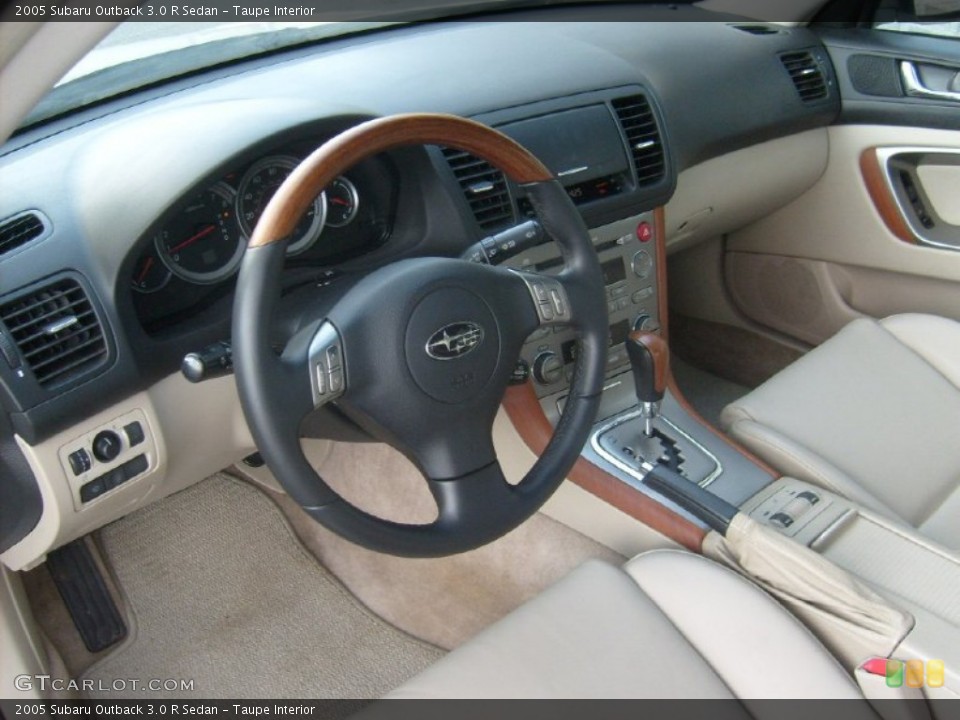 Taupe Interior Photo for the 2005 Subaru Outback 3.0 R Sedan #51575215
