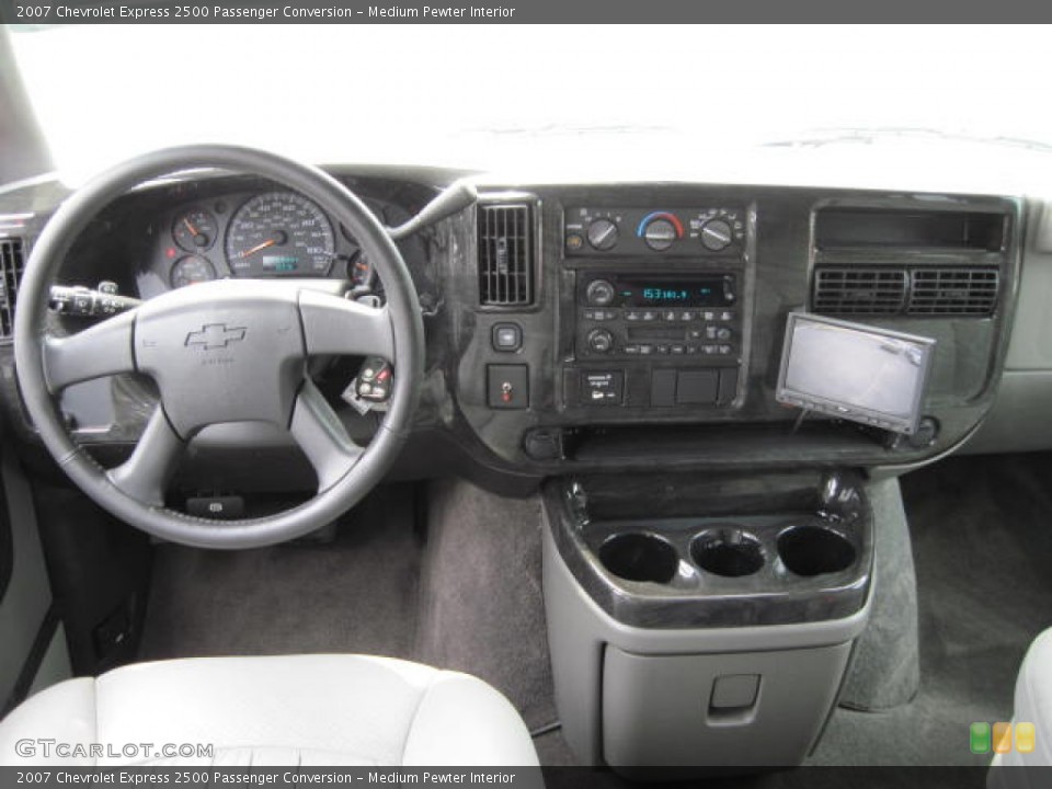 Medium Pewter Interior Dashboard for the 2007 Chevrolet Express 2500 Passenger Conversion #51575281