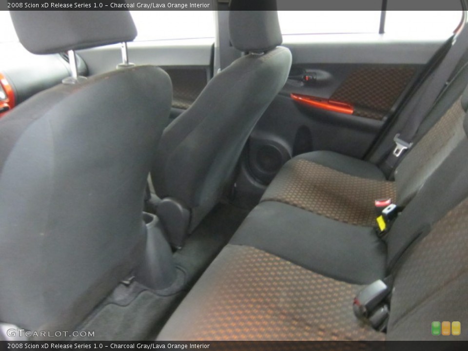 Charcoal Gray/Lava Orange Interior Photo for the 2008 Scion xD Release Series 1.0 #51578320