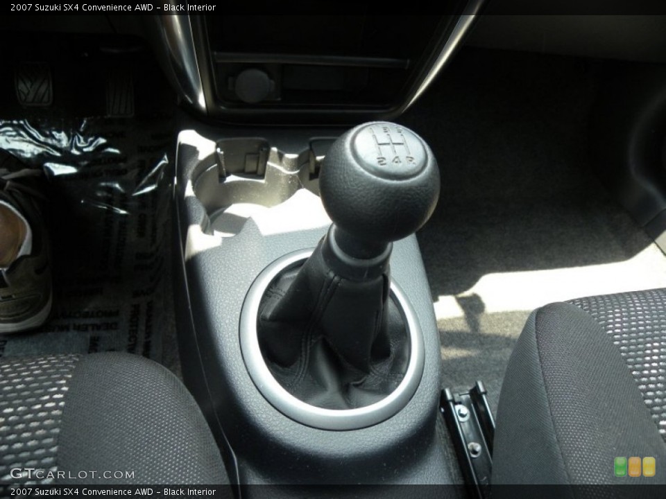 Black Interior Transmission for the 2007 Suzuki SX4 Convenience AWD #51578611