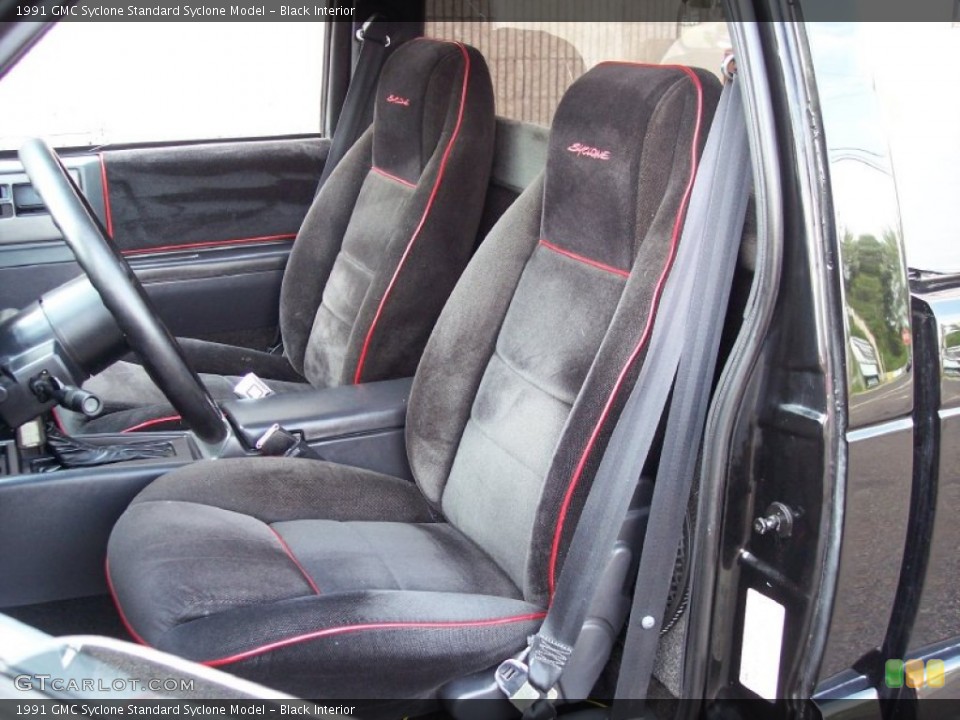 Black Interior Photo for the 1991 GMC Syclone  #51580849