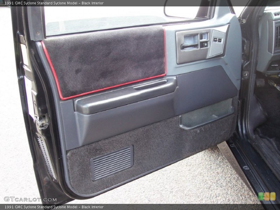 Black Interior Door Panel for the 1991 GMC Syclone  #51580867