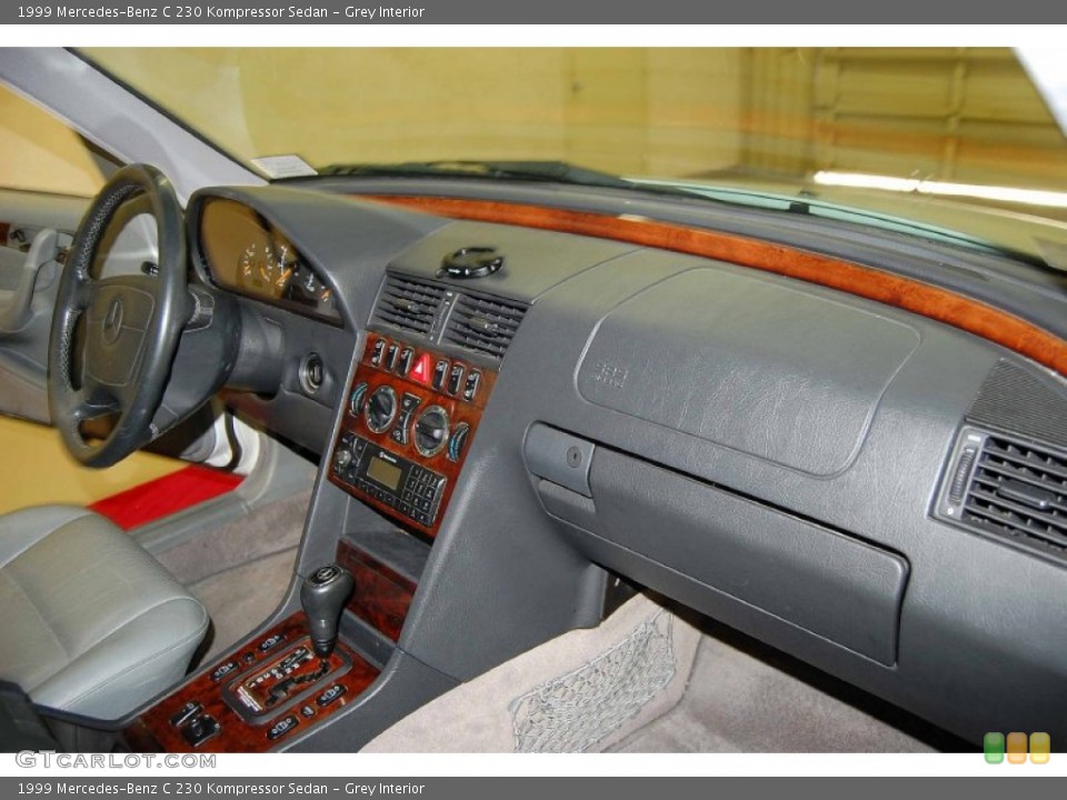 Grey Interior Dashboard for the 1999 Mercedes-Benz C 230 Kompressor Sedan #51581791