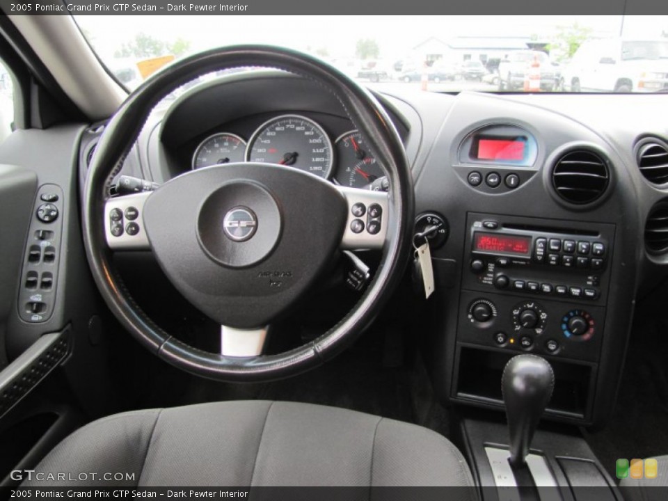Dark Pewter Interior Dashboard for the 2005 Pontiac Grand Prix GTP Sedan #51582403