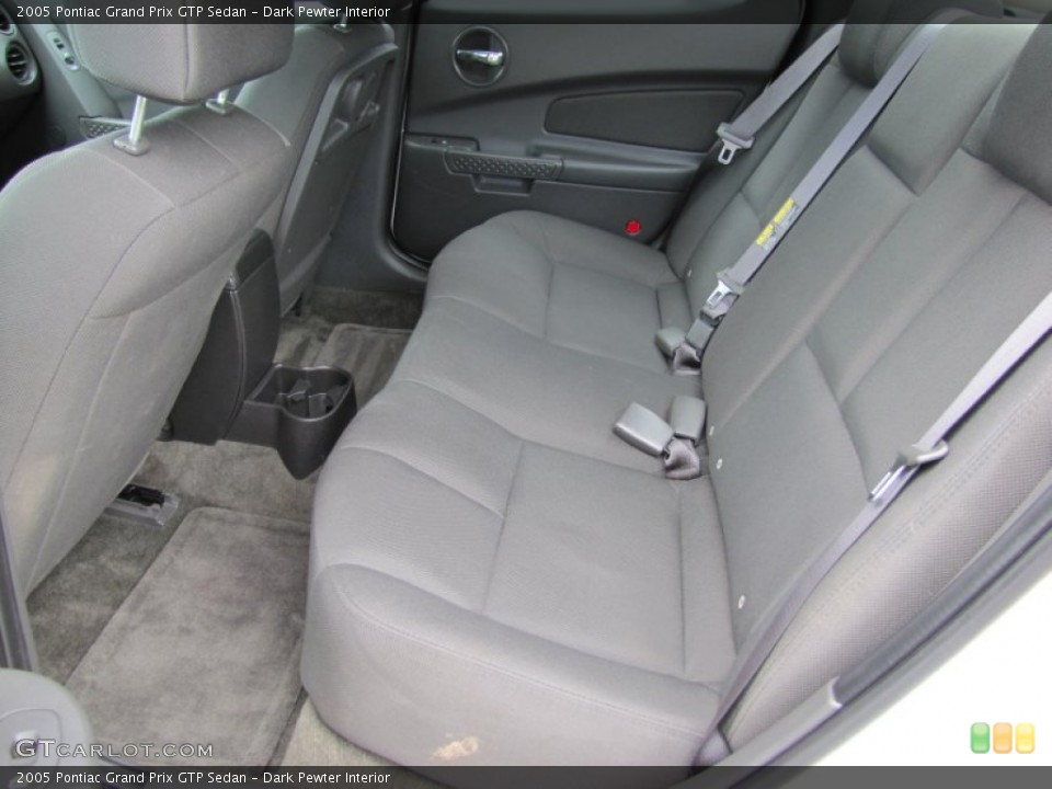 Dark Pewter Interior Photo for the 2005 Pontiac Grand Prix GTP Sedan #51582661