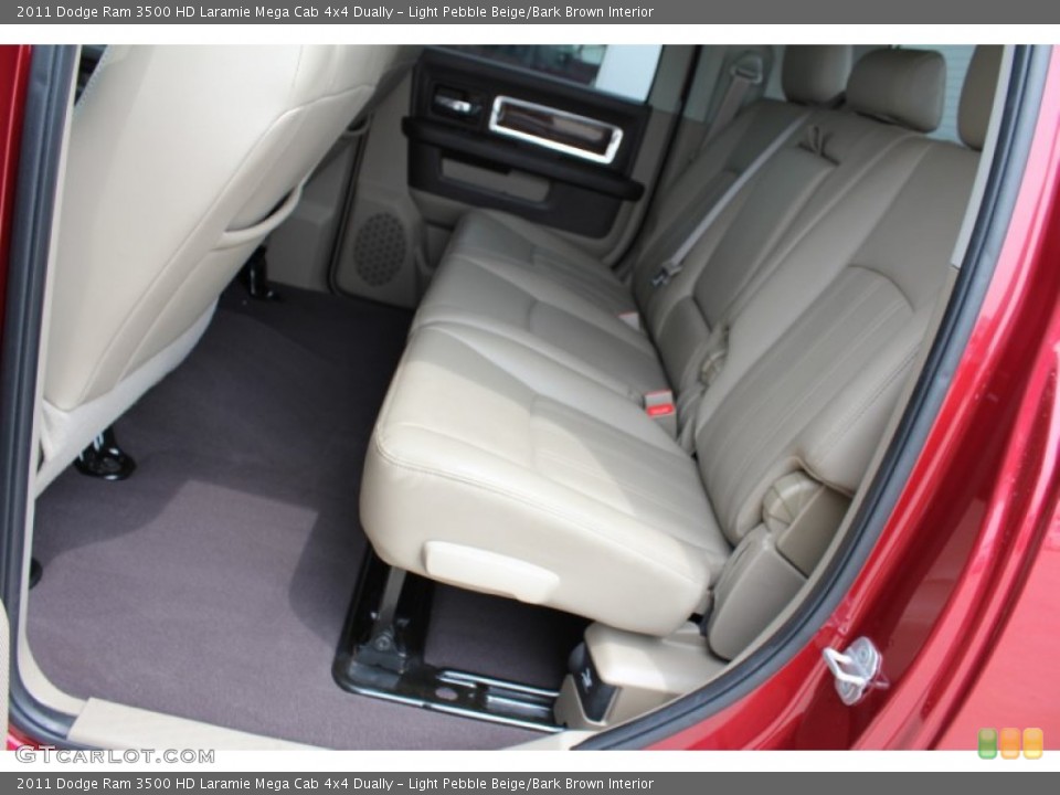 Light Pebble Beige/Bark Brown Interior Photo for the 2011 Dodge Ram 3500 HD Laramie Mega Cab 4x4 Dually #51584800