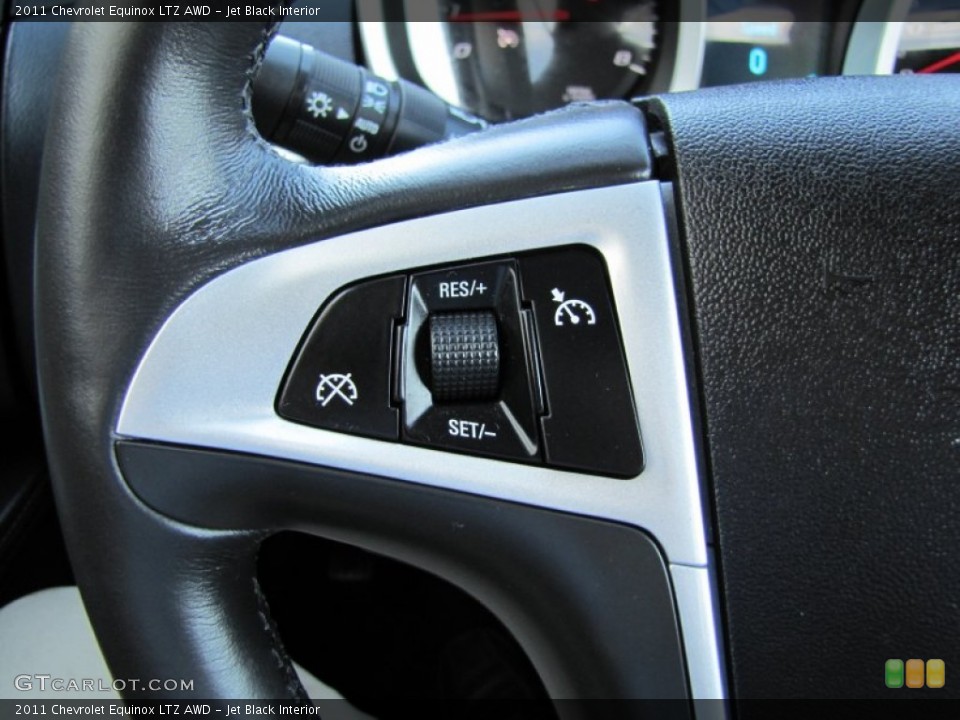 Jet Black Interior Controls for the 2011 Chevrolet Equinox LTZ AWD #51585010