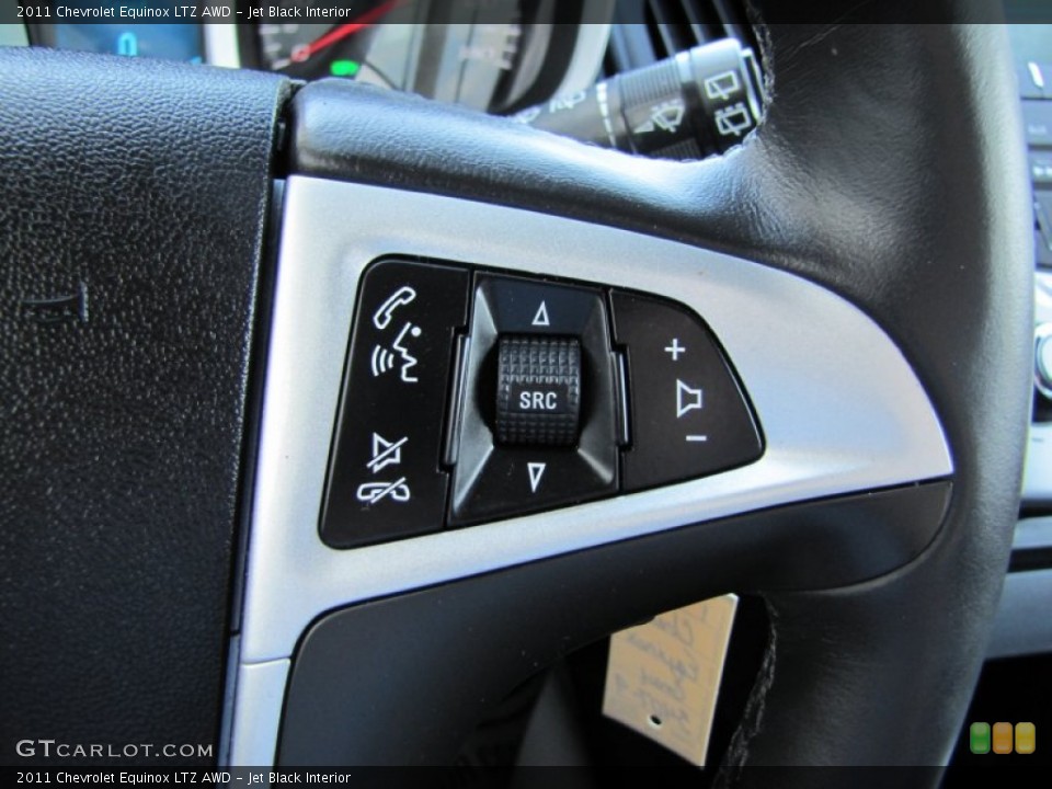 Jet Black Interior Controls for the 2011 Chevrolet Equinox LTZ AWD #51585022