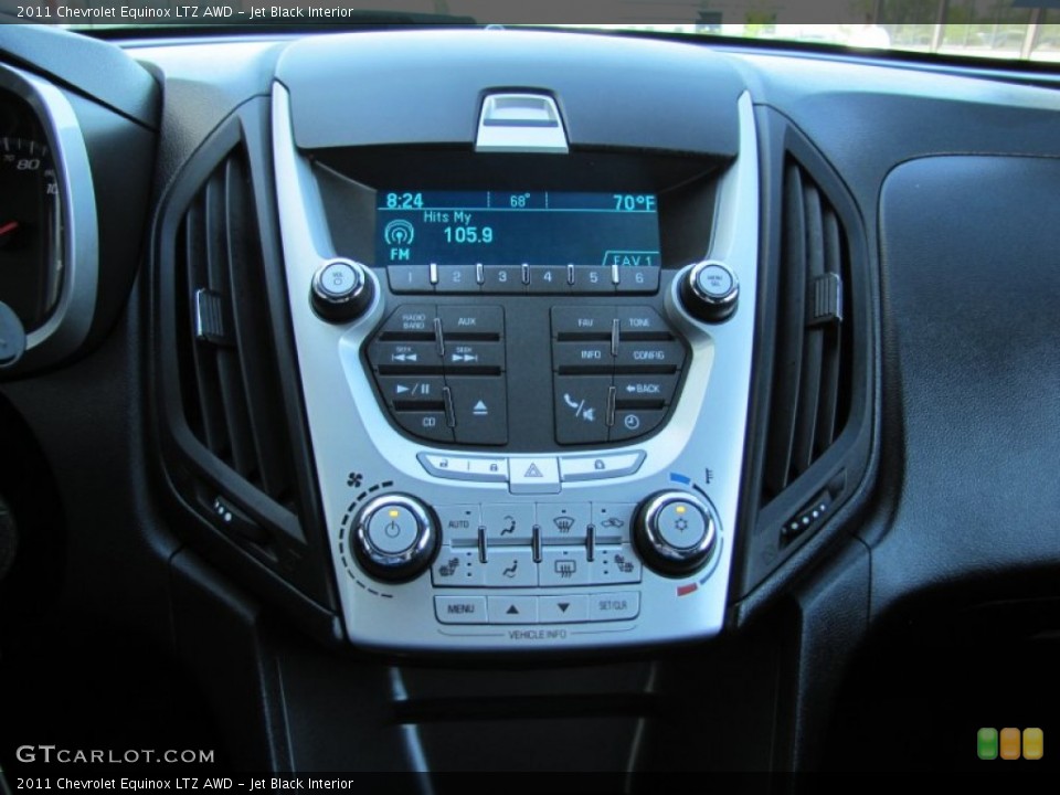 Jet Black Interior Controls for the 2011 Chevrolet Equinox LTZ AWD #51585082