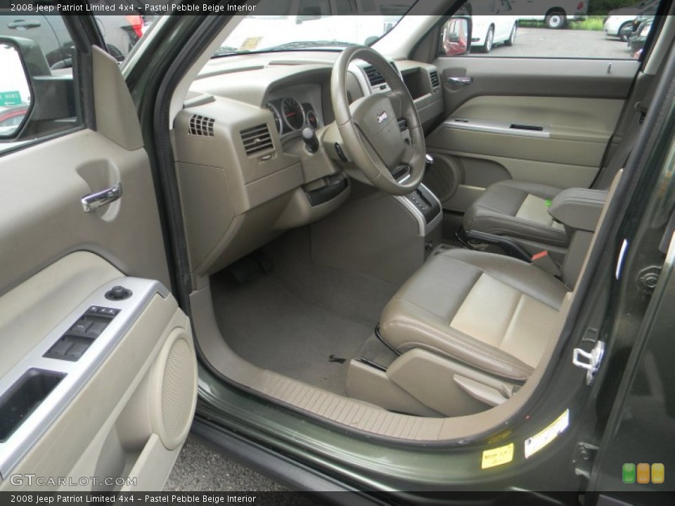 Pastel Pebble Beige Interior Photo for the 2008 Jeep Patriot Limited 4x4 #51585127