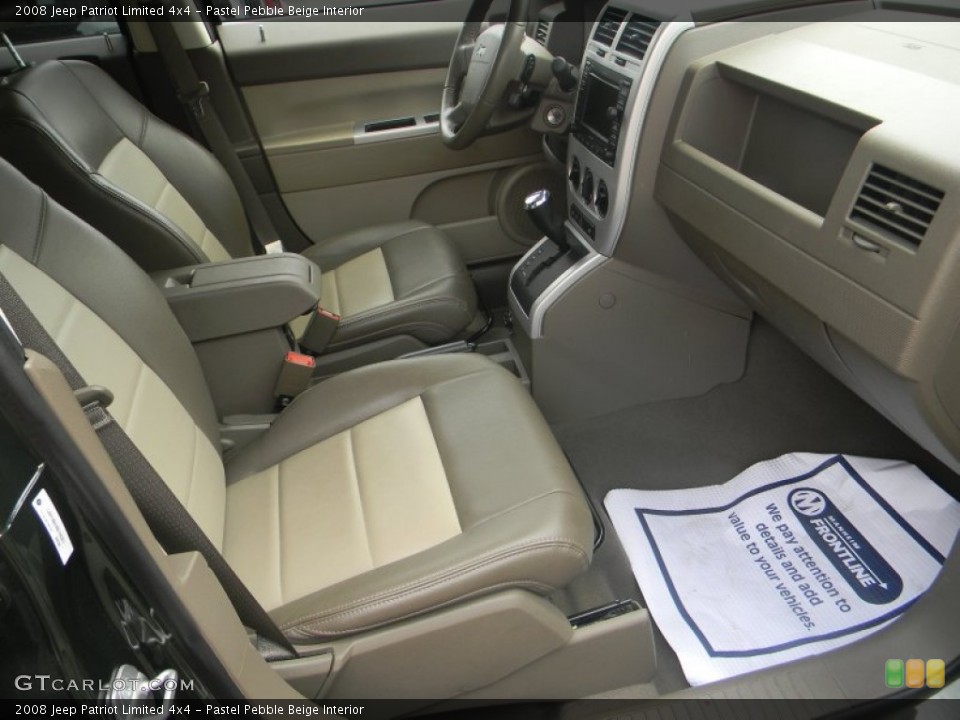 Pastel Pebble Beige Interior Photo for the 2008 Jeep Patriot Limited 4x4 #51585154