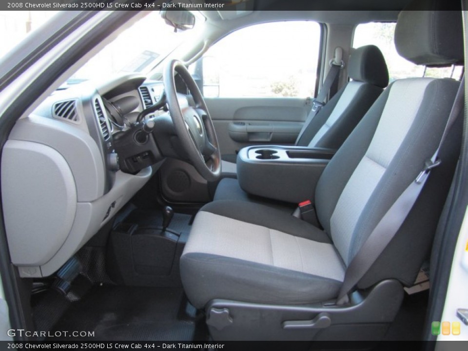 Dark Titanium Interior Photo for the 2008 Chevrolet Silverado 2500HD LS Crew Cab 4x4 #51585454