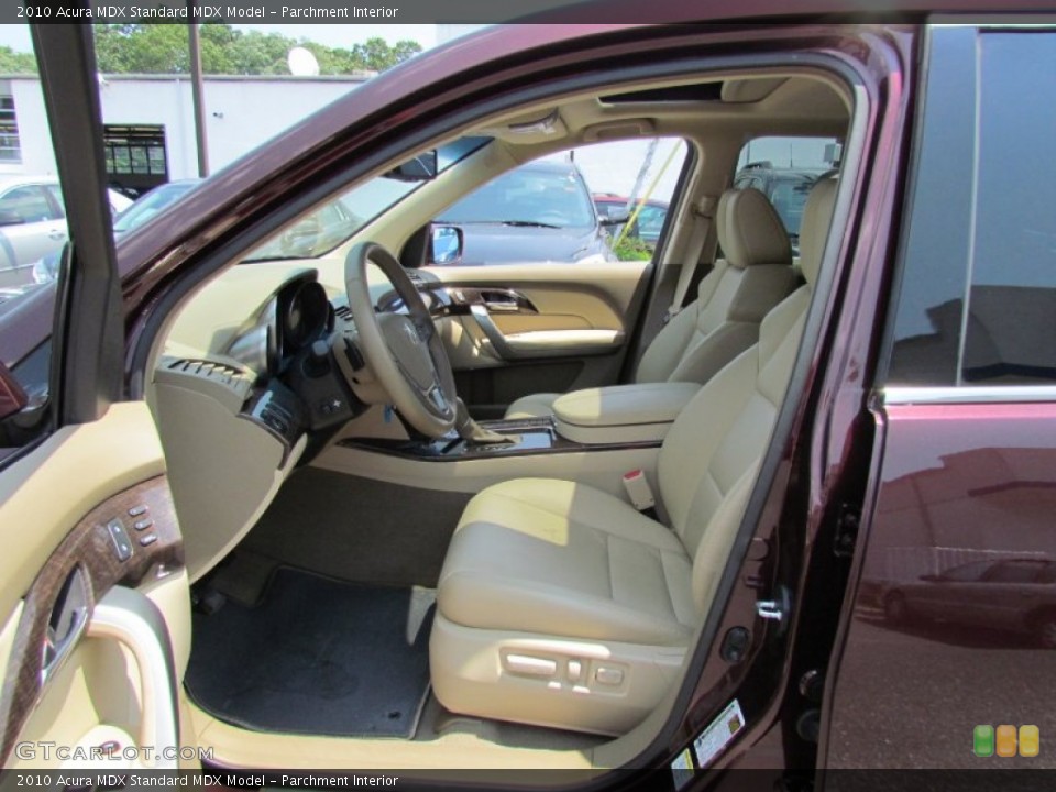 Parchment Interior Photo for the 2010 Acura MDX  #51585760