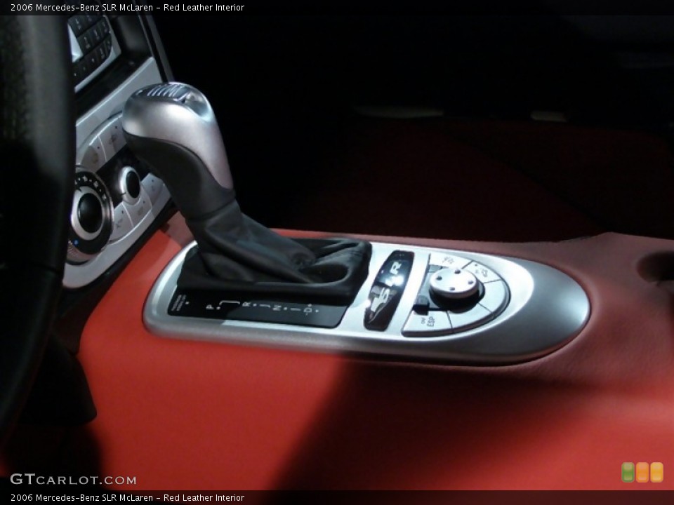 Red Leather Interior Transmission for the 2006 Mercedes-Benz SLR McLaren #51586