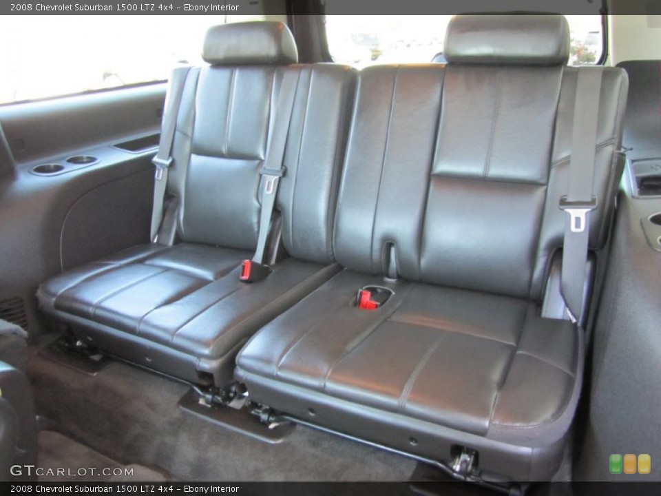 Ebony Interior Photo for the 2008 Chevrolet Suburban 1500 LTZ 4x4 #51586249
