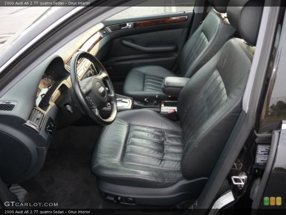 Onyx Interior Photo for the 2000 Audi A6 2.7T quattro Sedan #51586270