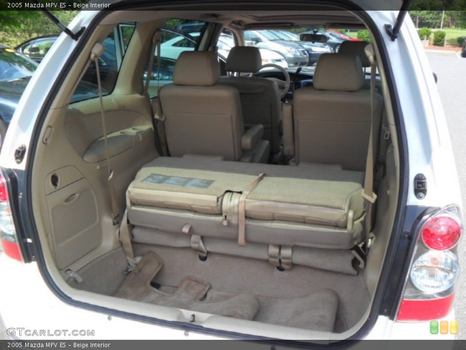 Beige Interior Trunk for the 2005 Mazda MPV ES #51588367
