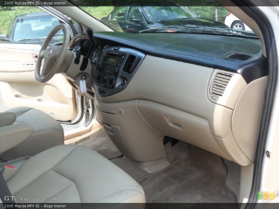 Beige 2005 Mazda MPV Interiors