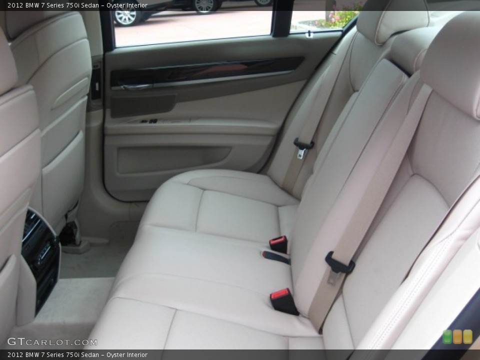 Oyster Interior Photo for the 2012 BMW 7 Series 750i Sedan #51589399