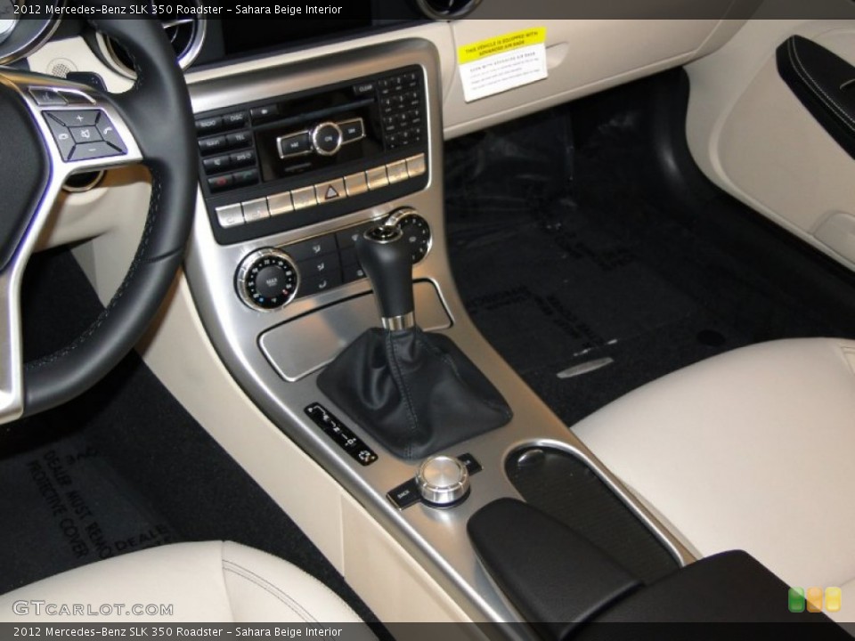 Sahara Beige Interior Transmission for the 2012 Mercedes-Benz SLK 350 Roadster #51591946