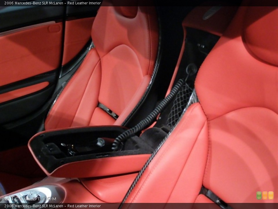 Red Leather Interior Photo for the 2006 Mercedes-Benz SLR McLaren #51592