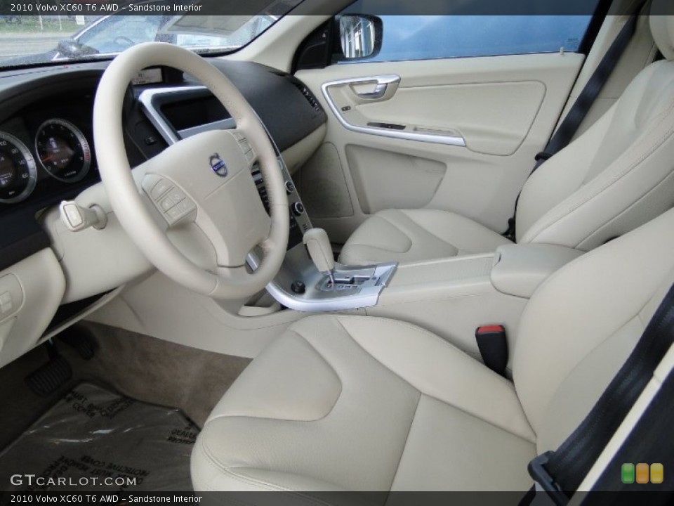 Sandstone Interior Photo for the 2010 Volvo XC60 T6 AWD #51592159