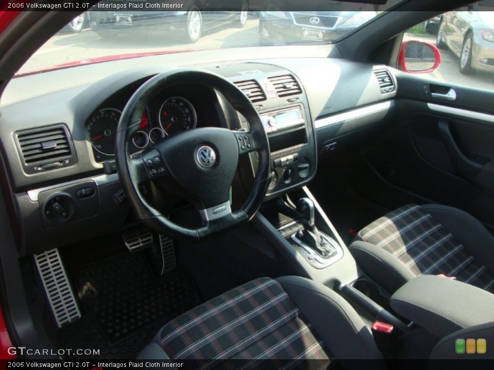 Interlagos Plaid Cloth Interior Dashboard for the 2006 Volkswagen GTI 2.0T #51593632