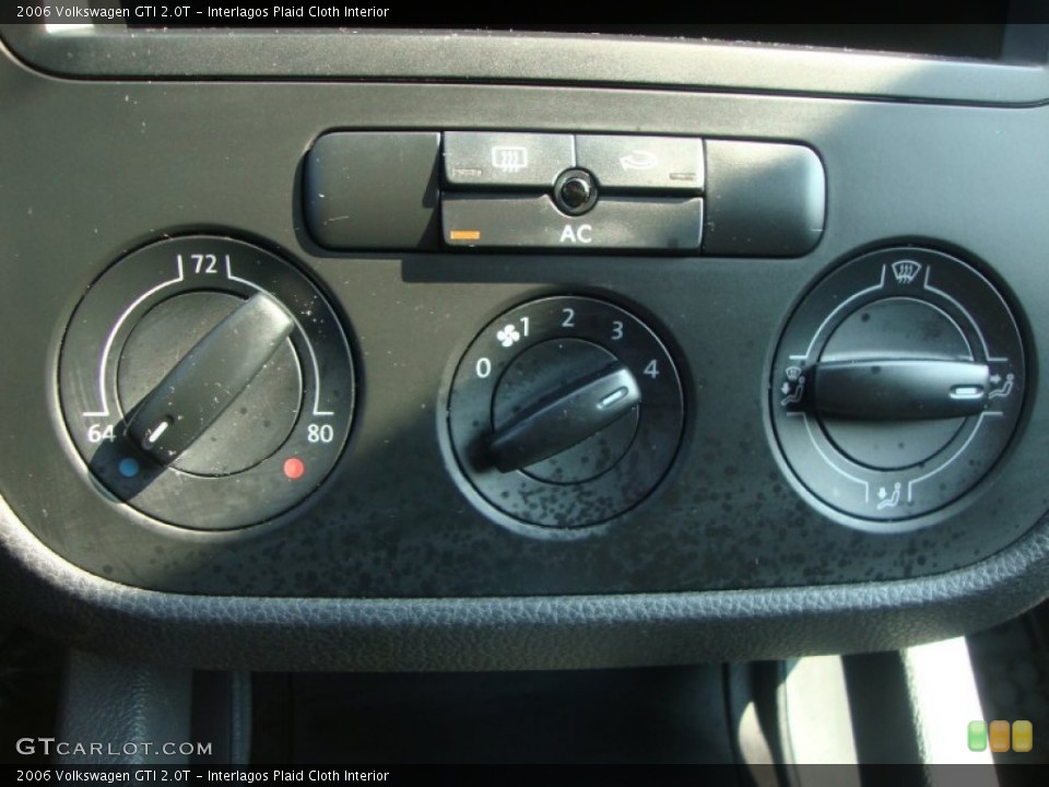 Interlagos Plaid Cloth Interior Controls for the 2006 Volkswagen GTI 2.0T #51593713