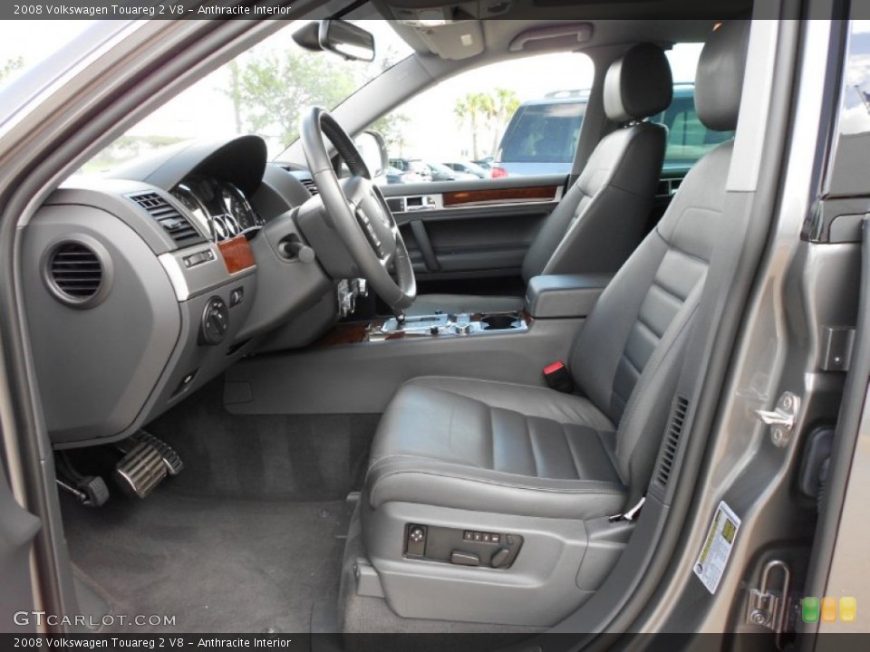 Anthracite Interior Photo for the 2008 Volkswagen Touareg 2 V8 #51596284