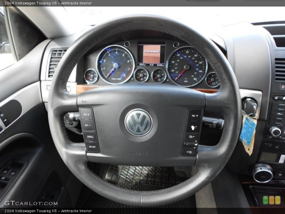 Anthracite Interior Steering Wheel for the 2004 Volkswagen Touareg V8 #51596851