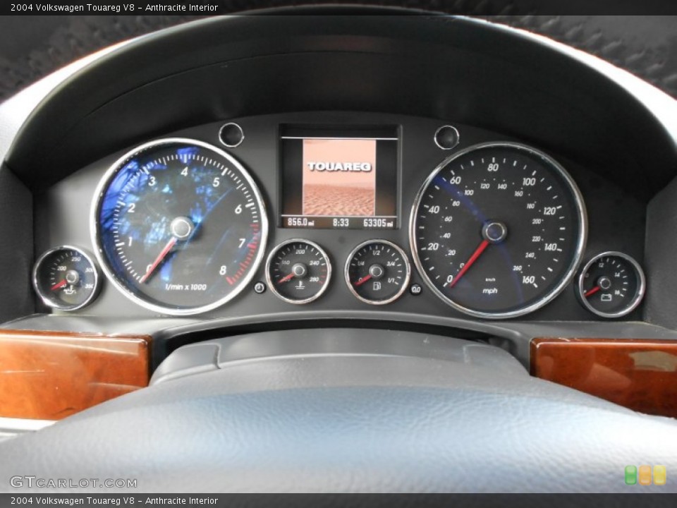 Anthracite Interior Gauges for the 2004 Volkswagen Touareg V8 #51596932