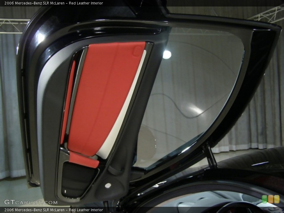 Red Leather Interior Door Panel for the 2006 Mercedes-Benz SLR McLaren #51598