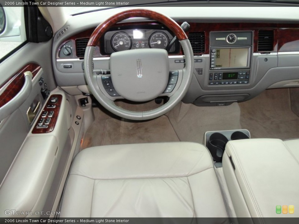 Medium Light Stone Interior Dashboard for the 2006 Lincoln Town Car Designer Series #51601177