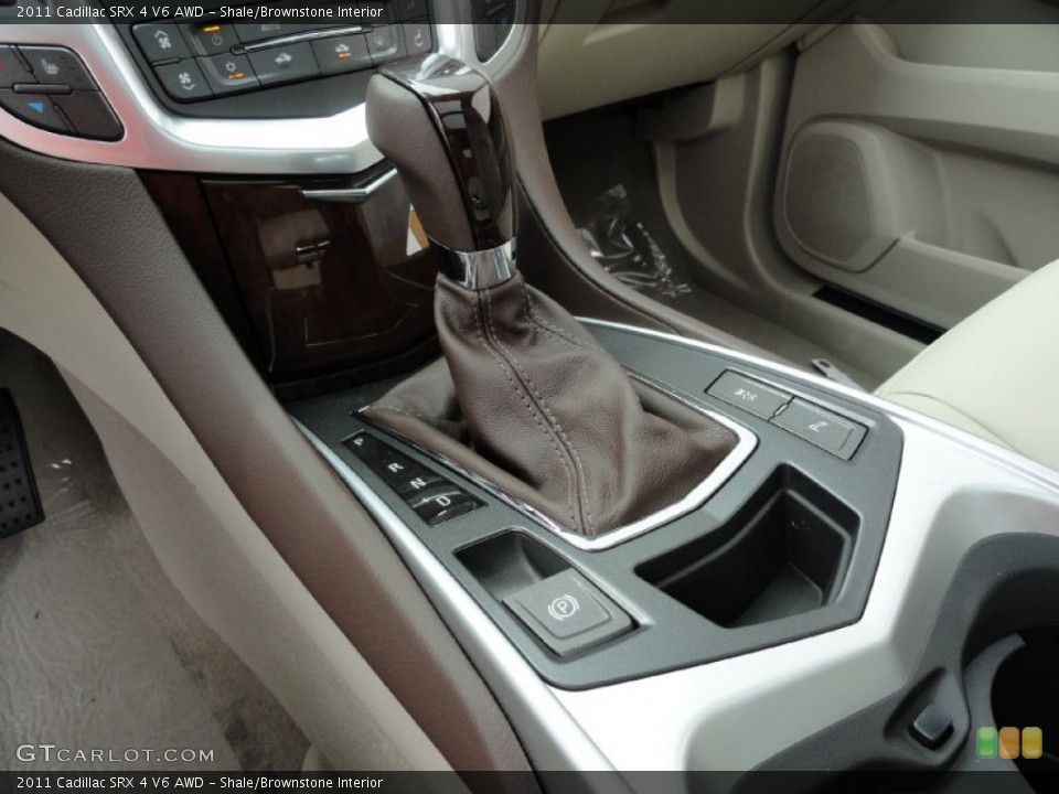 Shale/Brownstone Interior Transmission for the 2011 Cadillac SRX 4 V6 AWD #51601828
