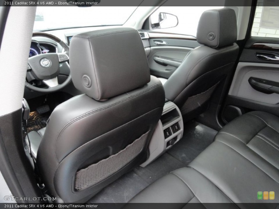 Ebony/Titanium Interior Photo for the 2011 Cadillac SRX 4 V6 AWD #51602020