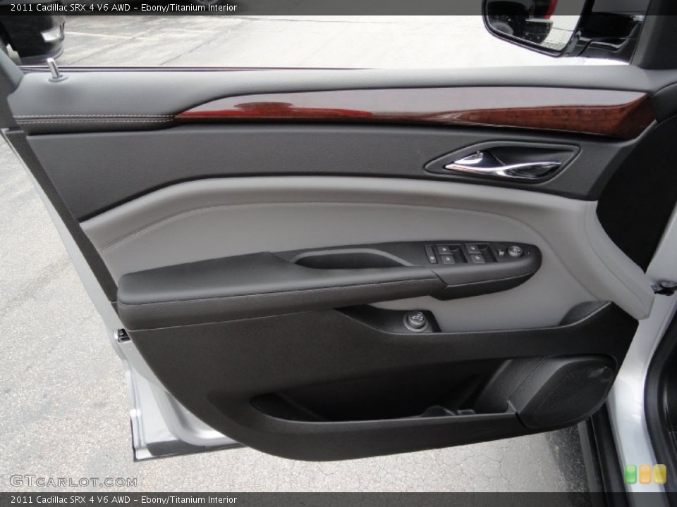 Ebony/Titanium Interior Door Panel for the 2011 Cadillac SRX 4 V6 AWD #51602095