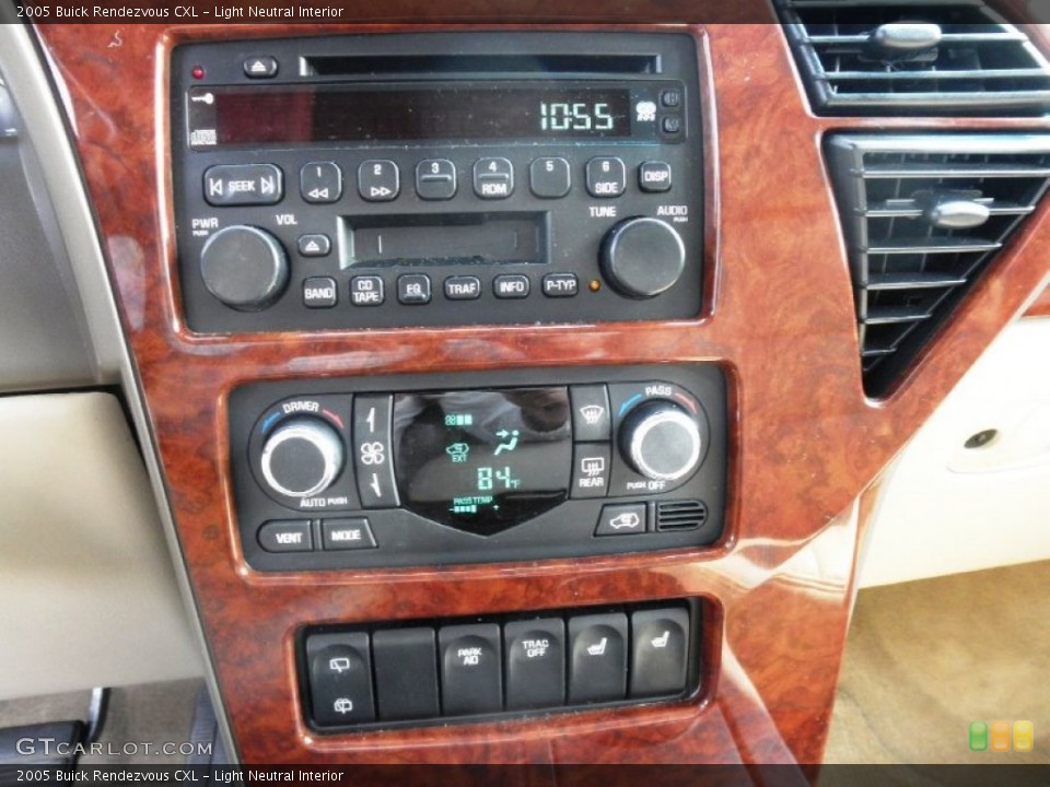 Light Neutral Interior Controls for the 2005 Buick Rendezvous CXL #51603088
