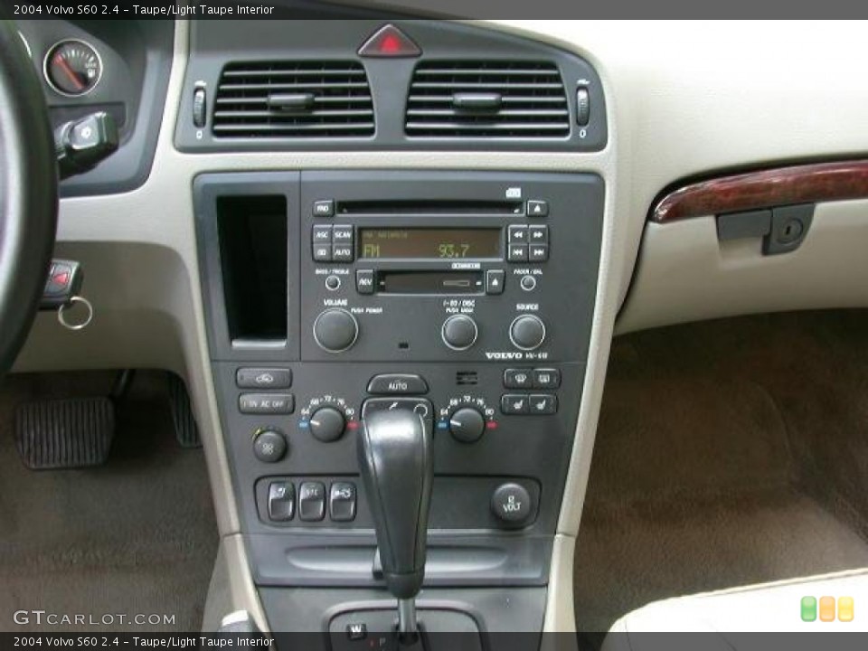 Taupe/Light Taupe Interior Controls for the 2004 Volvo S60 2.4 #51603835