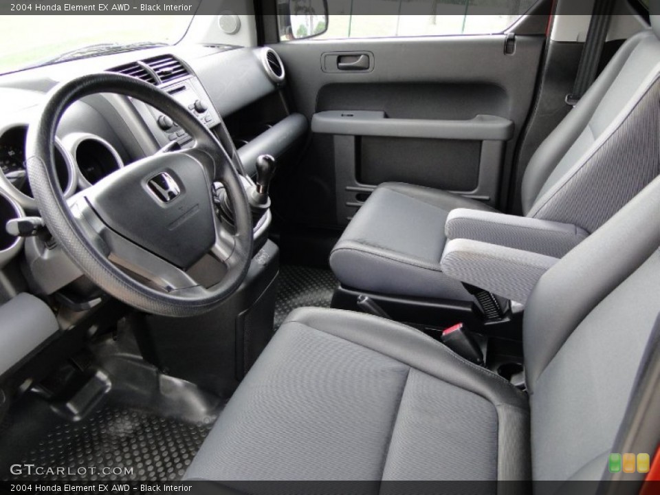 Black Interior Photo for the 2004 Honda Element EX AWD #51604174