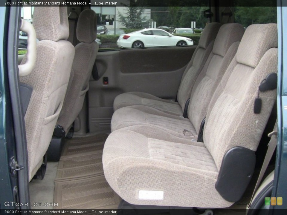 Taupe Interior Photo for the 2000 Pontiac Montana  #51605224