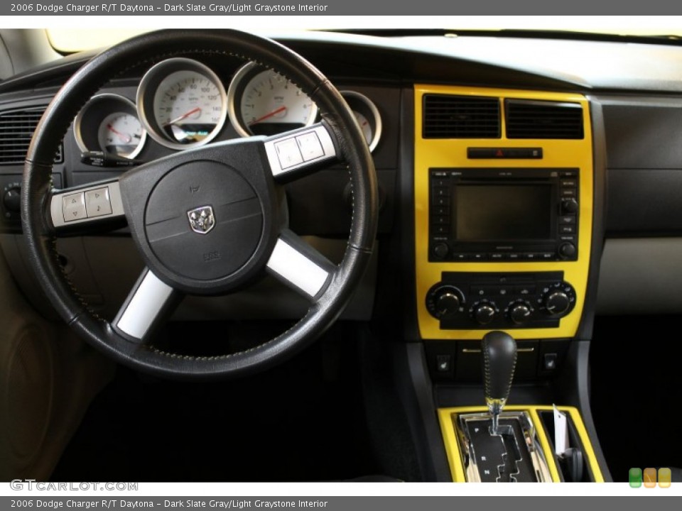 Dark Slate Gray/Light Graystone Interior Dashboard for the 2006 Dodge Charger R/T Daytona #51606472