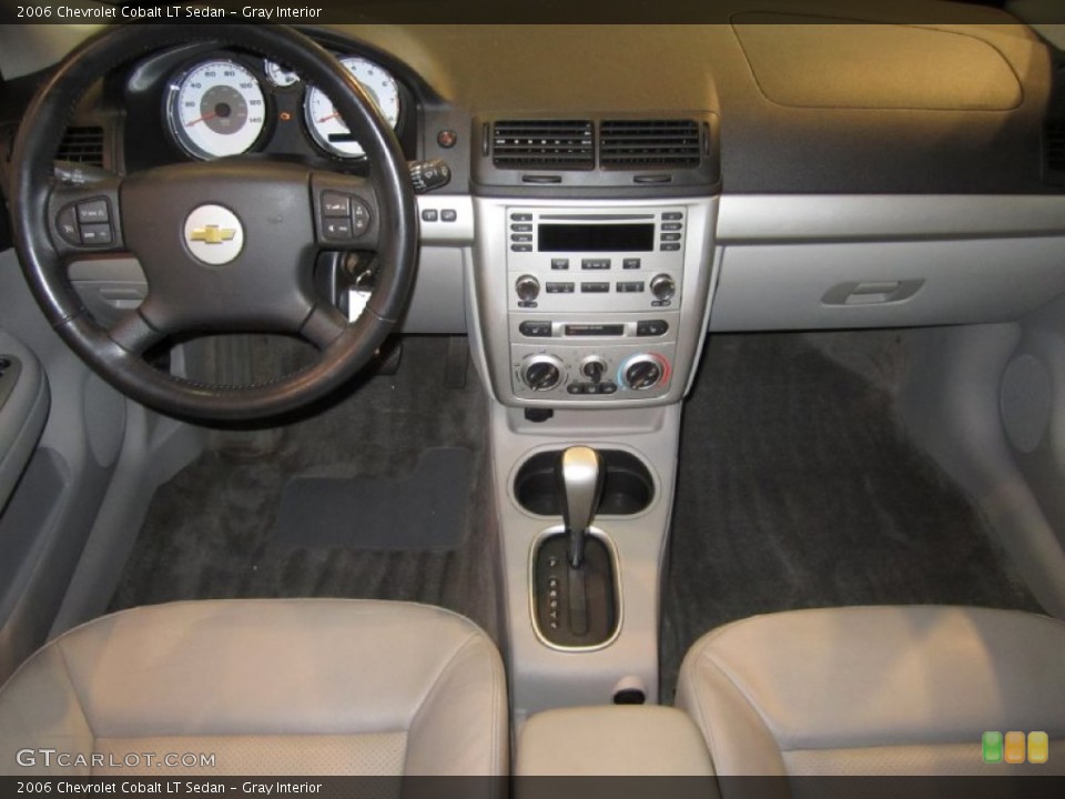 Gray Interior Dashboard for the 2006 Chevrolet Cobalt LT Sedan #51607720
