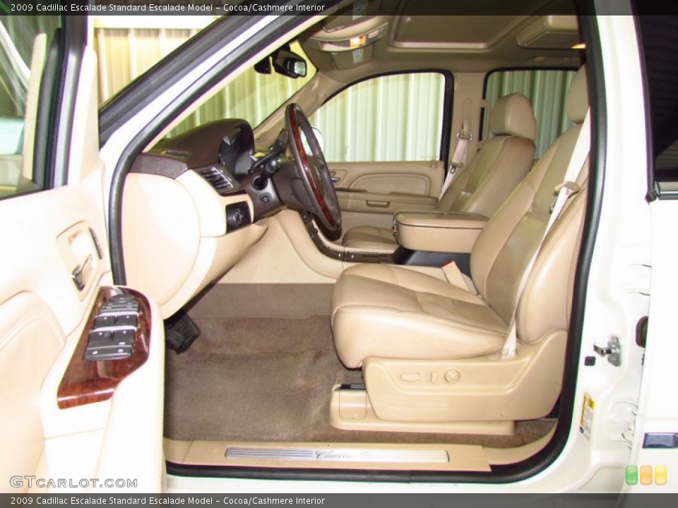 Cocoa/Cashmere Interior Photo for the 2009 Cadillac Escalade  #51608344
