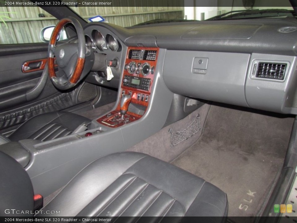 Charcoal Interior Dashboard for the 2004 Mercedes-Benz SLK 320 Roadster #51609181