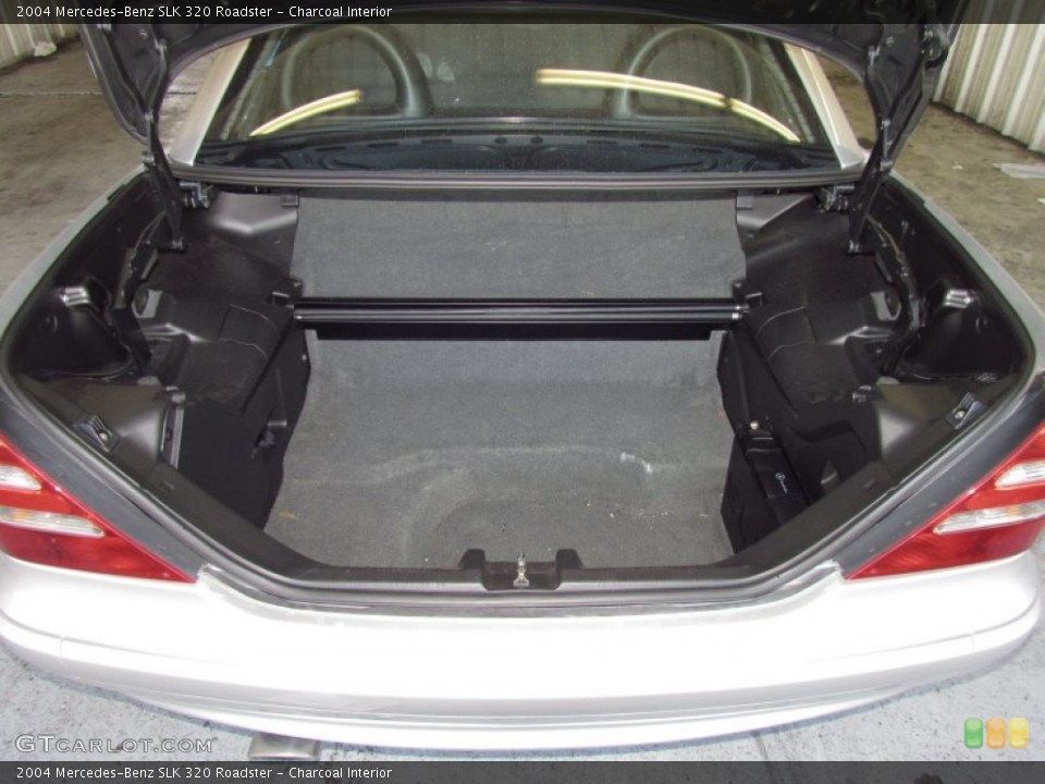 Charcoal Interior Trunk for the 2004 Mercedes-Benz SLK 320 Roadster #51609205