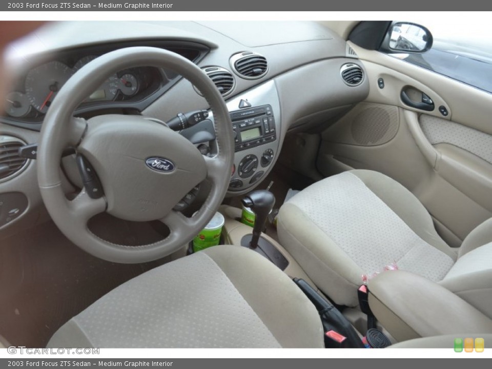 Medium Graphite 2003 Ford Focus Interiors