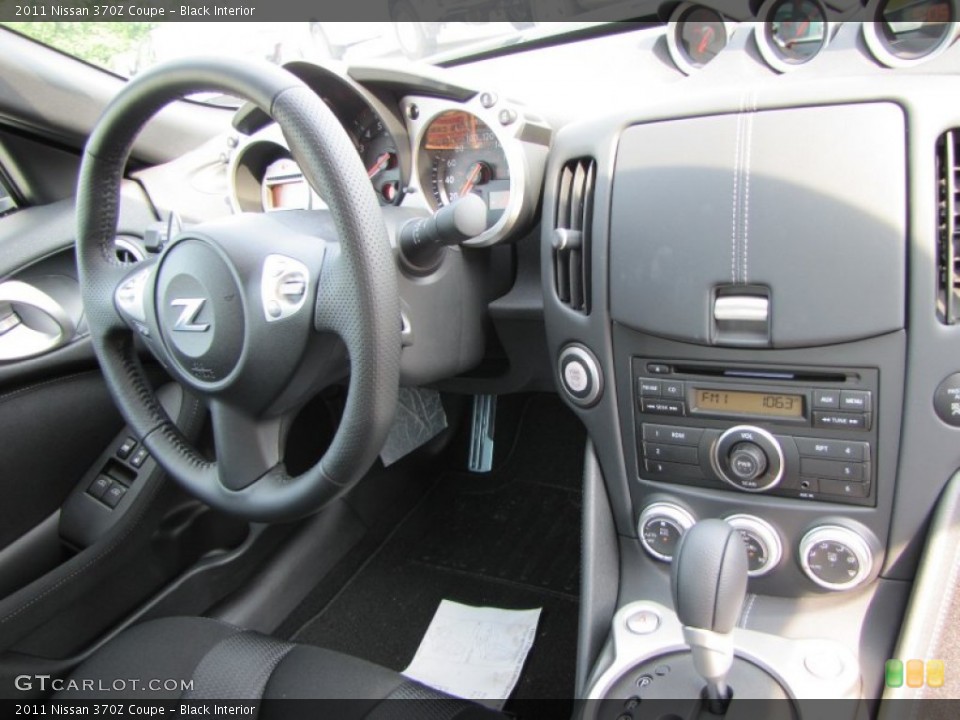 Black Interior Dashboard for the 2011 Nissan 370Z Coupe #51612994