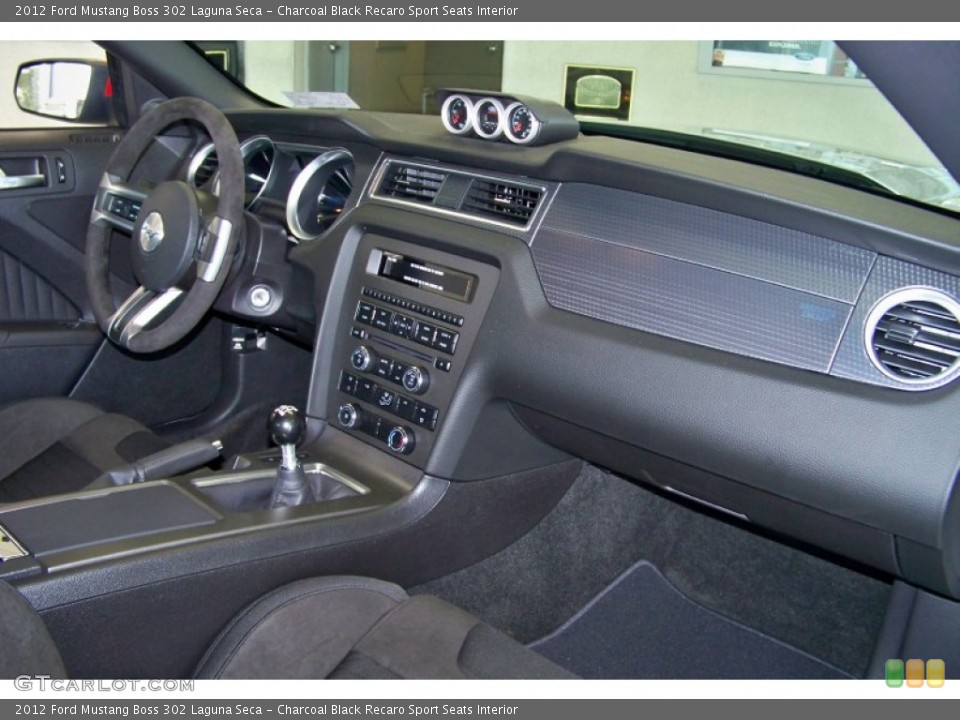 Charcoal Black Recaro Sport Seats Interior Dashboard for the 2012 Ford Mustang Boss 302 Laguna Seca #51614605