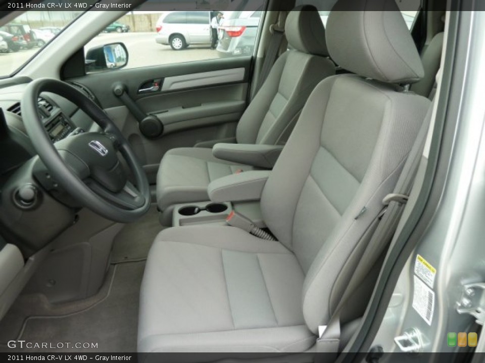 Gray Interior Photo for the 2011 Honda CR-V LX 4WD #51614671