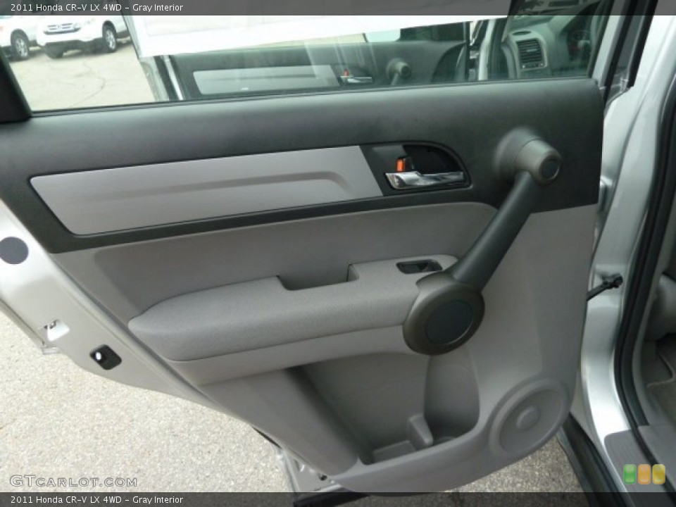 Gray Interior Door Panel for the 2011 Honda CR-V LX 4WD #51614710